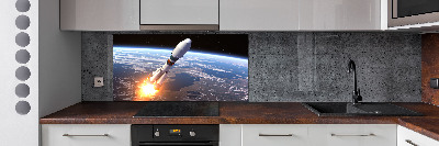 Panel do kuchyně Kosmická raketa
