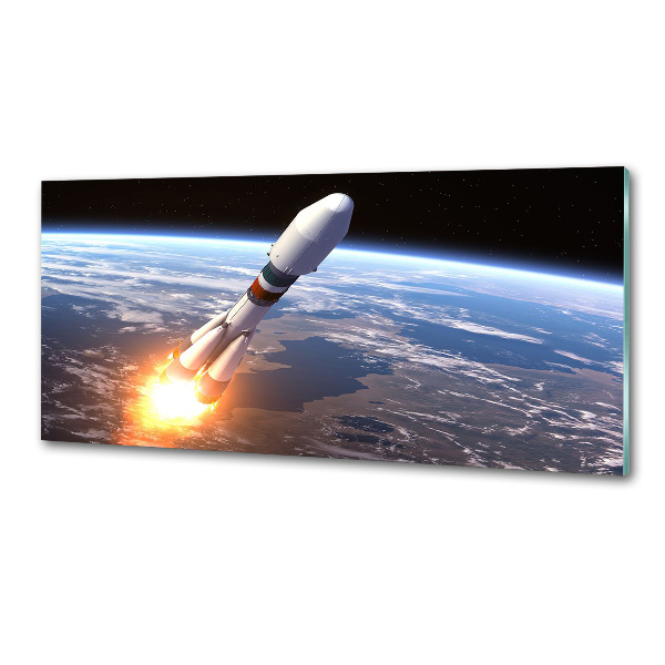Panel do kuchyně Kosmická raketa