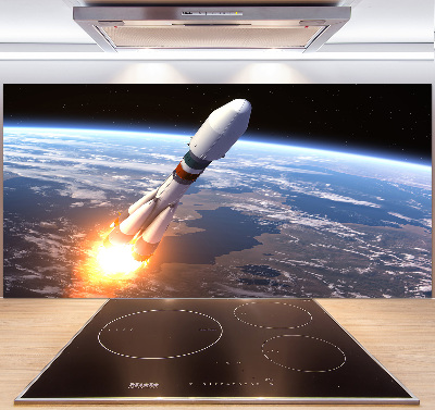 Panel do kuchyně Kosmická raketa