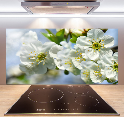 Dekorační panel sklo Květ višně