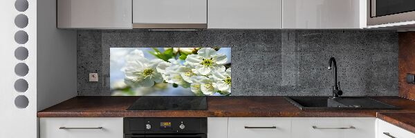 Dekorační panel sklo Květ višně