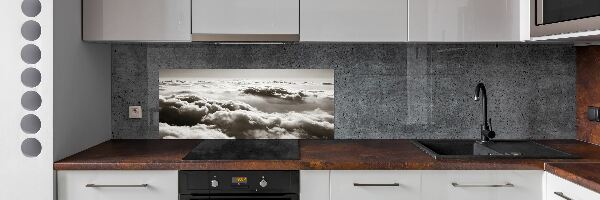 Panel lacobel Oblaka z ptačího pohledu
