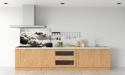 Panel lacobel Oblaka z ptačího pohledu
