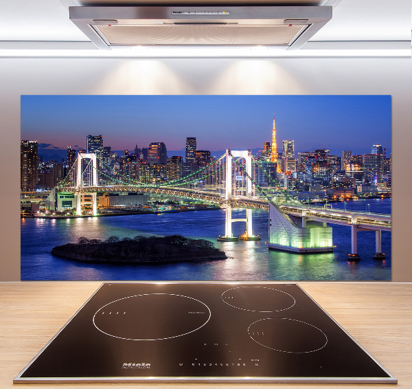 Dekorační panel sklo Most v Tokio