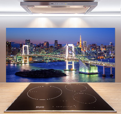 Dekorační panel sklo Most v Tokio
