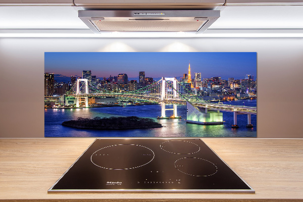 Dekorační panel sklo Most v Tokio