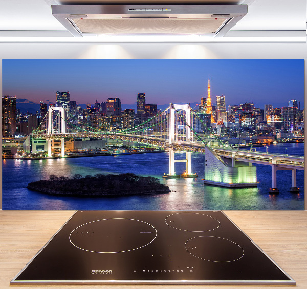 Dekorační panel sklo Most v Tokio