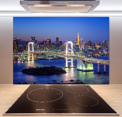 Dekorační panel sklo Most v Tokio