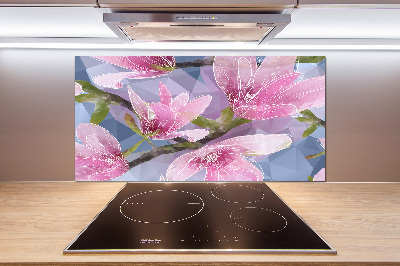 Panel do kuchyně Růžová magnolie