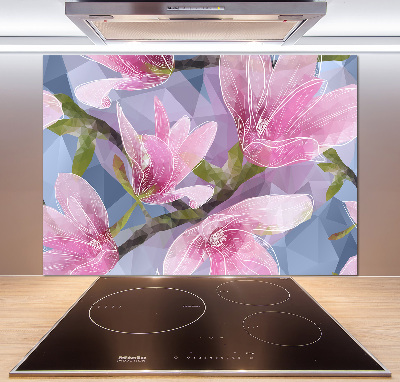 Panel do kuchyně Růžová magnolie