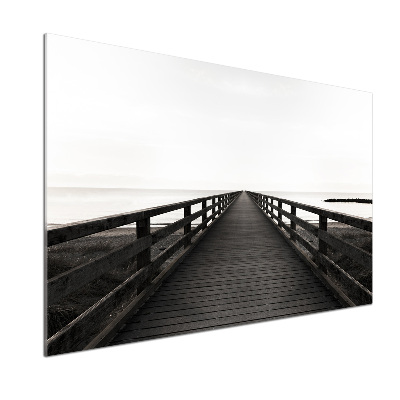 Panel do kuchyně Dřevěné molo