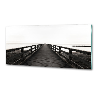 Panel do kuchyně Dřevěné molo