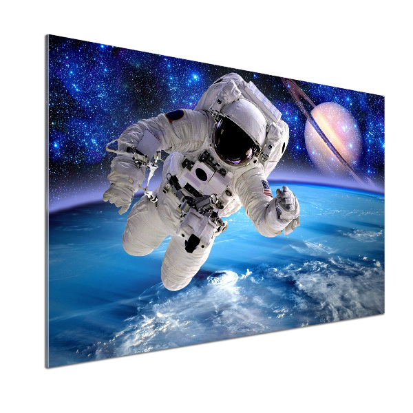 Dekorační panel sklo Kosmonaut