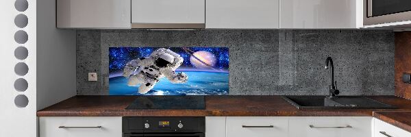 Dekorační panel sklo Kosmonaut