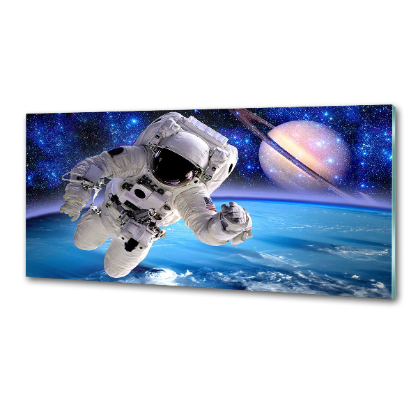 Dekorační panel sklo Kosmonaut