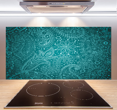 Skleněný panel do kuchynské linky Ornamenty