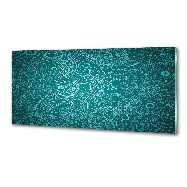 Skleněný panel do kuchynské linky Ornamenty