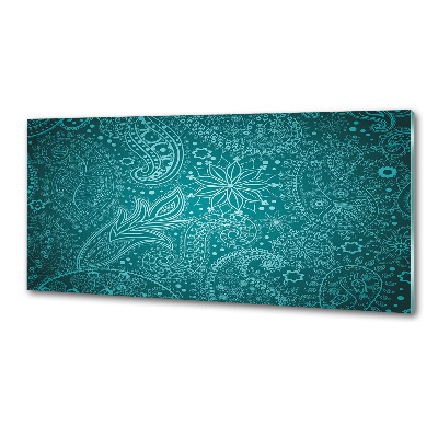 Skleněný panel do kuchynské linky Ornamenty