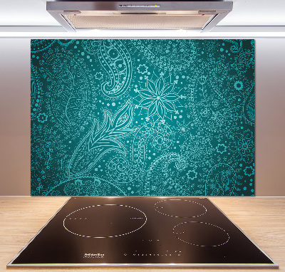 Skleněný panel do kuchynské linky Ornamenty