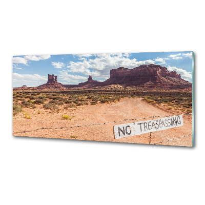 Dekorační panel sklo Arizona USA