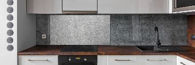 Dekorační panel sklo Šedá stěna