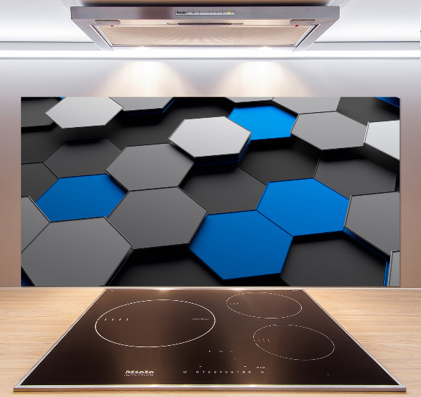 Panel do kuchyně Abstrakce 3D