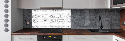 Dekorační panel sklo Binární kód
