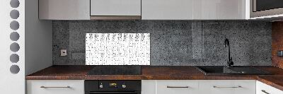 Dekorační panel sklo Binární kód