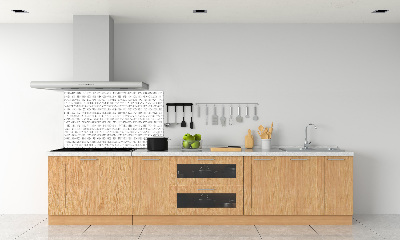 Dekorační panel sklo Binární kód