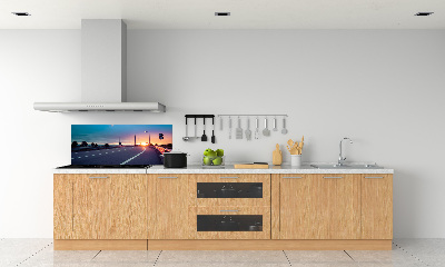 Dekorační panel sklo Dálnice