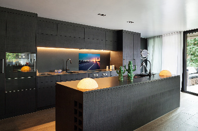 Dekorační panel sklo Dálnice