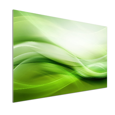 Panel do kuchyně Zelené vlny pozadí
