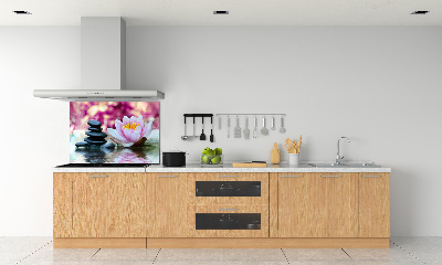 Dekorační panel sklo Vodní lilie