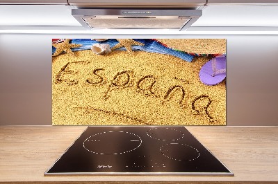 Panel do kuchyně Španělský nápis