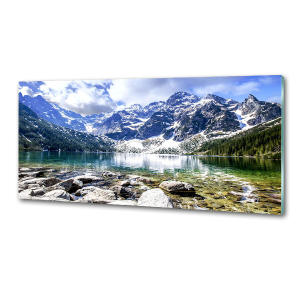 Panel do kuchyně Mořské oko Tatry