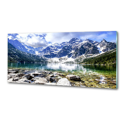 Panel do kuchyně Mořské oko Tatry