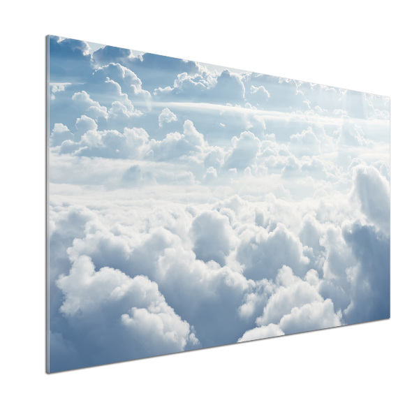 Panel lacobel Oblaka z ptačího pohledu