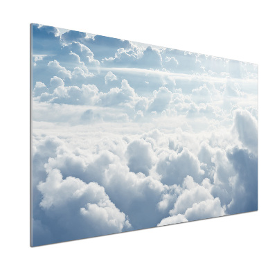 Panel lacobel Oblaka z ptačího pohledu