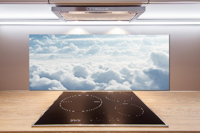 Panel lacobel Oblaka z ptačího pohledu