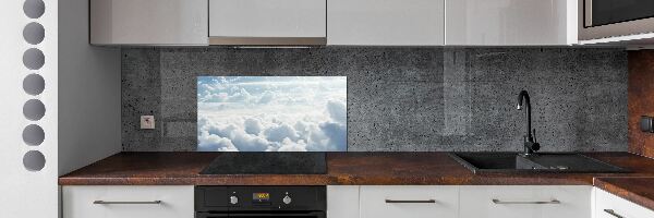 Panel lacobel Oblaka z ptačího pohledu