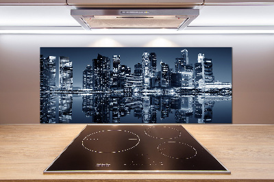 Panel do kuchyně Singapur noc