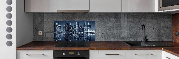 Panel do kuchyně Singapur noc