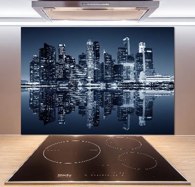 Panel do kuchyně Singapur noc