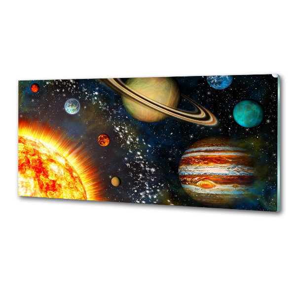 Panel do kuchyně Sluneční soustava