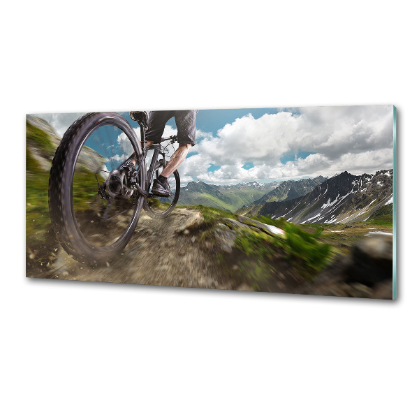 Panel do kuchyně Horská cyklistika