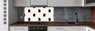 Dekorační panel sklo Nedvědi