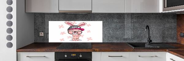 Panel do kuchyně Králík v čepici
