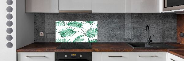 Panel do kuchyně Tropické listí
