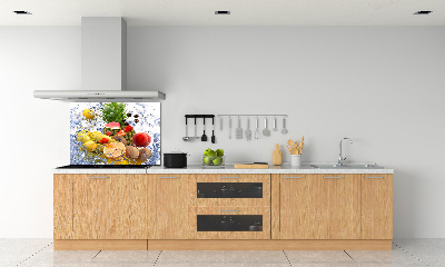 Dekorační panel sklo Ovoce a voda