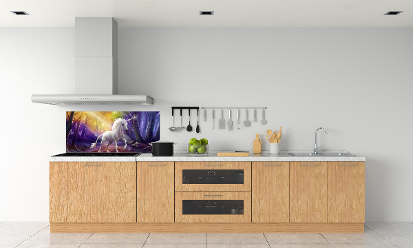 Dekorační panel sklo Jednorožec